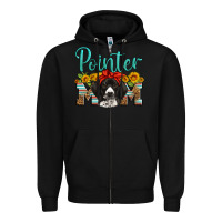 Black german shorthaired pointer mom Zipper Hoodie - Artiststas