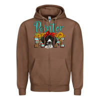 Chestnut german shorthaired pointer mom Zipper Hoodie - Artiststas