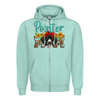 German Shorthaired Pointer Mom Zipper Hoodie | Teevron