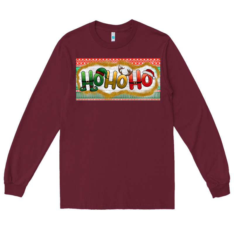 Ho Ho Ho Long Sleeve Tee by BundleAndBundleShop | Teevron
