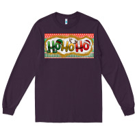 Plum ho ho ho Long Sleeve Tee - BundleAndBundleShop