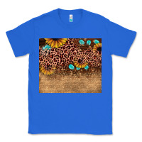 True Royal leopard glitter sunflower gemstone Classic Tee - JahusDesignShop