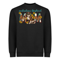Black western australian shepherd mom Heavyweight Sweatshirt - texasbilliewilder
