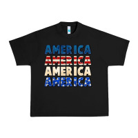 Black America 4th of July Urban Heavy Tee - CowGirlArtShop