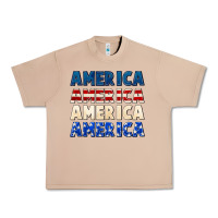 Burro America 4th of July Urban Heavy Tee - CowGirlArtShop