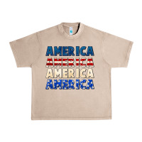 French Oak America 4th of July Urban Heavy Tee - CowGirlArtShop
