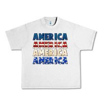 Lunar Rock America 4th of July Urban Heavy Tee - CowGirlArtShop