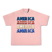 Salmon America 4th of July Urban Heavy Tee - CowGirlArtShop