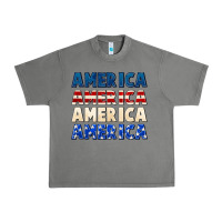 Tornado America 4th of July Urban Heavy Tee - CowGirlArtShop