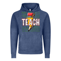Vintage Denim teach Vintage Hoodie - texasbilliewilder