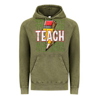 Vintage Olive teach Vintage Hoodie - texasbilliewilder