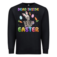 Black dead inside but it's easter Premium Sweatshirt - MaliasSmallBusiness