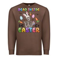 Chestnut dead inside but it's easter Premium Sweatshirt - MaliasSmallBusiness