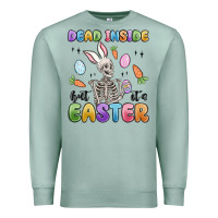 Seafoam dead inside but it's easter Premium Sweatshirt - MaliasSmallBusiness
