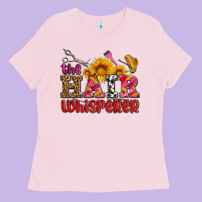 Hair Whisperer Ladies Tee Designed By Adodesignshop
