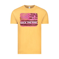 Vintage Mustard Back The Pink American Flag Vintage Tee - texasbilliewilder