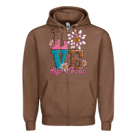 Chestnut valentines day love like jesus Zipper Hoodie - AdoDesignShop