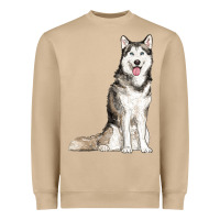 Mushroom husky Heavyweight Sweatshirt - RanaPortraitStore