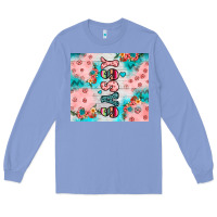 Colony Blue sassy Long Sleeve Tee - JahusDesignShop