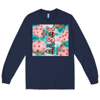 Navy sassy Long Sleeve Tee - JahusDesignShop