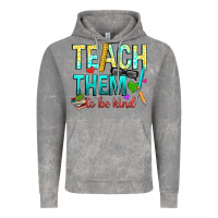 Cloud Rock teach them to be kind Vintage Hoodie - texasbilliewilder