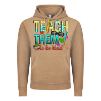 Vintage Coffee teach them to be kind Vintage Hoodie - texasbilliewilder