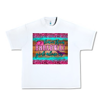 White leave them broadway girls alone tumbler Urban Heavy Tee - HRA Design Shop