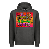 Charcoal Heather thick thighs and spooky vibes tumbler Premium Hoodie - BundleAndBundleShop