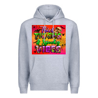 Heather Grey thick thighs and spooky vibes tumbler Premium Hoodie - BundleAndBundleShop