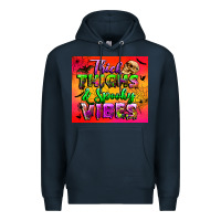 Navy thick thighs and spooky vibes tumbler Premium Hoodie - BundleAndBundleShop