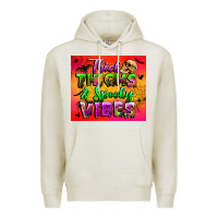 Oatmeal Heather thick thighs and spooky vibes tumbler Premium Hoodie - BundleAndBundleShop