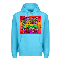 Ocean Blue thick thighs and spooky vibes tumbler Premium Hoodie - BundleAndBundleShop