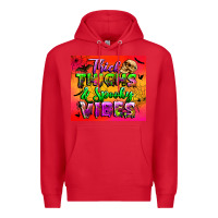 Red thick thighs and spooky vibes tumbler Premium Hoodie - BundleAndBundleShop