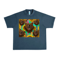 Midnight Navy bear tumbler Urban Heavy Tee - BarkalooDesign