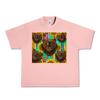 Salmon bear tumbler Urban Heavy Tee - BarkalooDesign