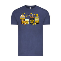 Vintage Denim ice hockey coffee cups Vintage Tee - Zillion Design Studio