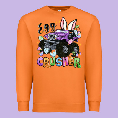 Egg Crusher Premium Sweatshirt Designed By Maliassmallbusiness