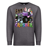 Charcoal Heather egg crusher Premium Sweatshirt - MaliasSmallBusiness