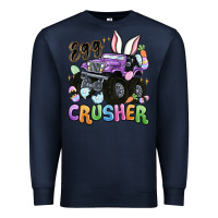 Navy egg crusher Premium Sweatshirt - MaliasSmallBusiness