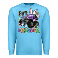 Ocean Blue egg crusher Premium Sweatshirt - MaliasSmallBusiness