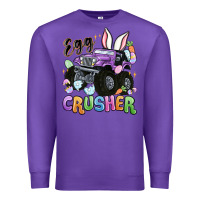 Purple egg crusher Premium Sweatshirt - MaliasSmallBusiness