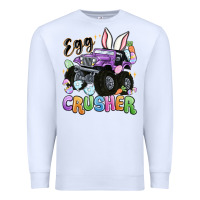 White egg crusher Premium Sweatshirt - MaliasSmallBusiness