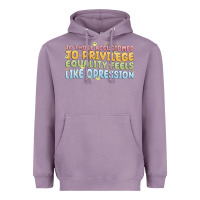 Lavender to those accustomed to privilege Heavyweight Hoodie - MaliasSmallBusiness
