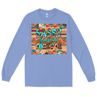 Colony Blue sassy since forever Long Sleeve Tee - JahusDesignShop