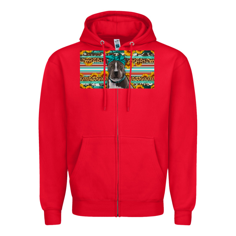 Pittbull License Plate Zipper Hoodie by Artiststas | Teevron