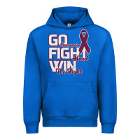 Cobalt Go Burgundy Fifht Hard Win The Fight Urban Hoodie - Bettercallsaul