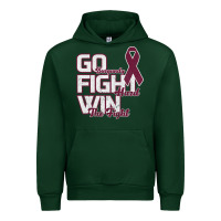 Forest Green Go Burgundy Fifht Hard Win The Fight Urban Hoodie - Bettercallsaul