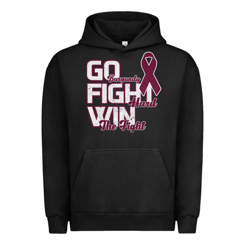 Go Burgundy Fifht Hard Win The Fight Urban Hoodie by Bettercallsaul | Teevron