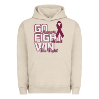 Pigment French Oak Go Burgundy Fifht Hard Win The Fight Urban Hoodie - Bettercallsaul