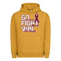 Pigment Peanut Butter Go Burgundy Fifht Hard Win The Fight Urban Hoodie - Bettercallsaul